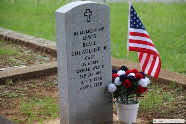 Lewis B Chevaillier, jr Memorial